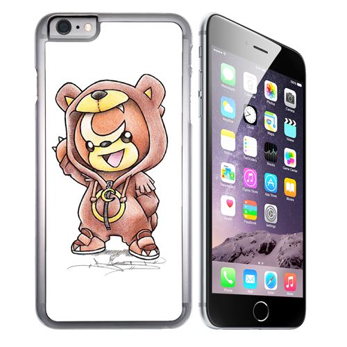 Coque pour iPhone 6 Plus et iPhone 6S Plus pokemon bébé teddiursa
