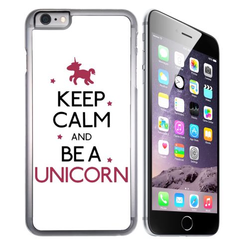Coque pour iPhone 6 et iPhone 6S keep calm unicorn licorne