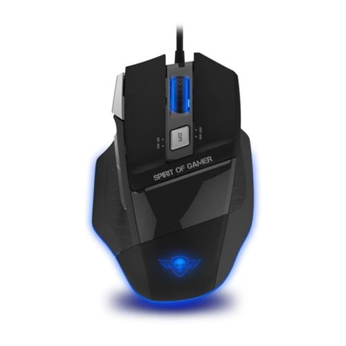Spirit of Gamer S-g928le Optische Sensor Gaming Muis