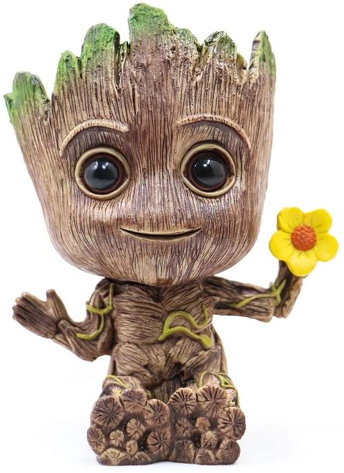 Baby Groot Pot de fleurs,,NewDreamWorld Pot de Fleur Decor,Transparent