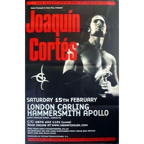 Joaquin Cortés - 100x150 cm - AFFICHE / POSTER