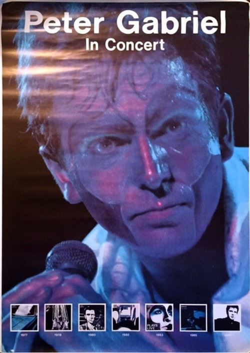 Peter Gabriel - 100x150 cm - AFFICHE / POSTER
