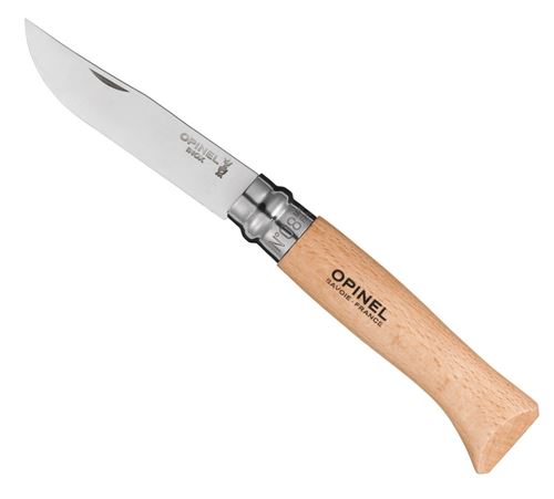 Couteau Opinel Savoie France N 8 Inox Made In France