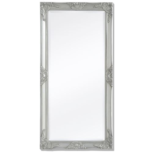 VidaXL Miroir mural Style baroque 120 x 60 cm Argenté