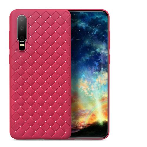 Coque en TPU respirant souple pour Huawei P30 - Rouge