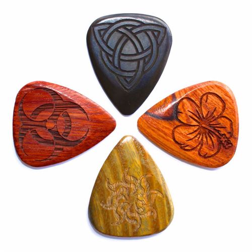 Timber Tones - Pack de 4 médiators Laser Tones
