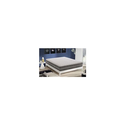 Matelas 140x190 en mousse à mémoire de gel frais avec trois couches amovibles, 'Como'