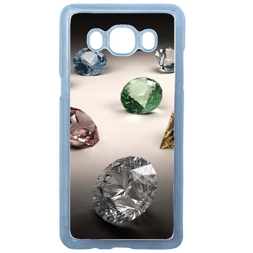 Coque Diamants Compatible Galaxy J7 2016 Transparent