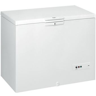 Whirlpool Space Max WHM4611 2 - Coffre - pose libre - largeur : 140.5 cm - profondeur : 69.8 cm - hauteur : 91.6 cm - 437 litres - classe F - blanc