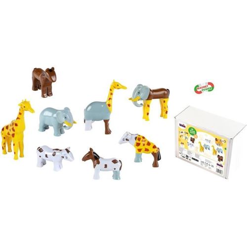 Klein dierenpuzzel 3D avec des aimants 32 pièces