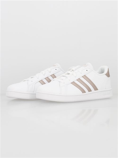 Chaussures mode ville Adidas Granvl court 2.0 k junior Blanc