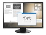 EIZO FlexScan EV2430W - Swiss Edition - écran LED - 24.1" - 1920 x 1200 Full HD (1080p) @ 60 Hz - IPS - 300 cd/m² - 1000:1 - 14 ms - DVI-D, VGA, DisplayPort - haut-parleurs - noir