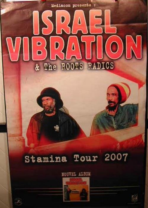 ISRAEL VIBRATION - 80x120 cm - AFFICHE / POSTER