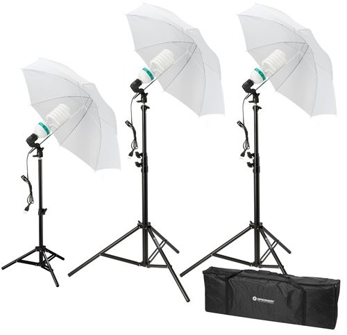 BRESSER BR-2101 Set d'Éclairage Lumière du Jour 675W