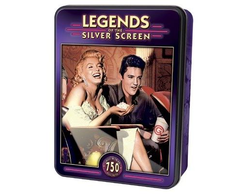 Classic Interlude 750 pc Legends Silver Screen Tin