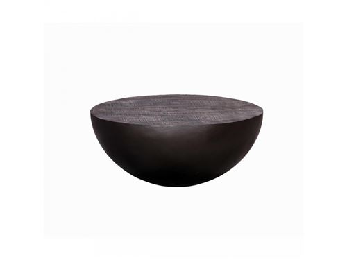 BOBOCHIC Table basse en metal BOWL Gris
