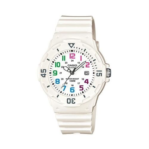 Casio Montre - Lrw - 200H-7B - Verre Minéral - 33Mm - Femme - Blanc