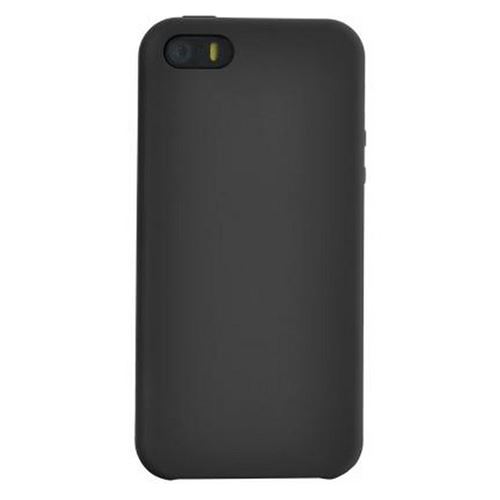 BigBen Connected - Achterzijde behuizing voor mobiele telefoon - zwart - voor Apple iPhone 5, 5s, SE