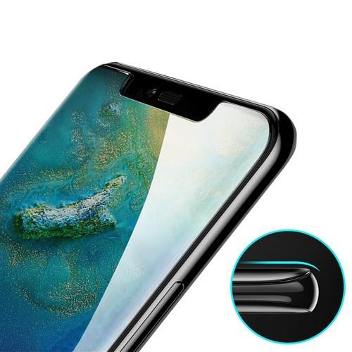 Film De Protection Incurvé, Pour Huawei Mate 20 Pro Noir Vshop