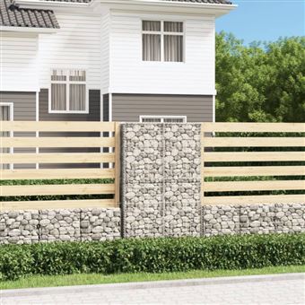 vidaXL Schanskorf met deksels 150x100x30 cm gegalvaniseerd draad 141042 - 1
