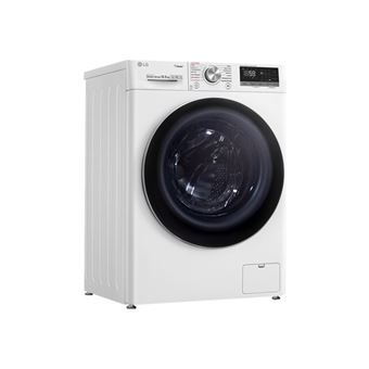 LG F14V71WHS - Machine à laver - WiFi - largeur : 60 cm - profondeur : 56 cm - hauteur : 85 cm - chargement frontal - 68 litres - 10.5 kg - 1400 tours/min - blanc - 1