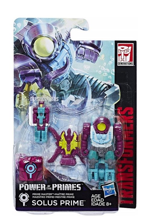 Transformers power of the primes : solus prime - maitre prime - robot transformable generation