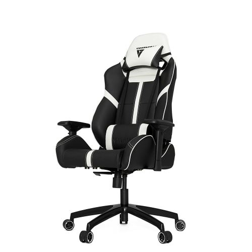 Vertagear VG-SL5000_WT S-Line Siège Faux Cuir Noir/Blanc 30 x 30 x 180 cm