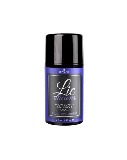 Crème oral delight lic-o-licious muffin au myrtilles 50 ml sensuva 7440