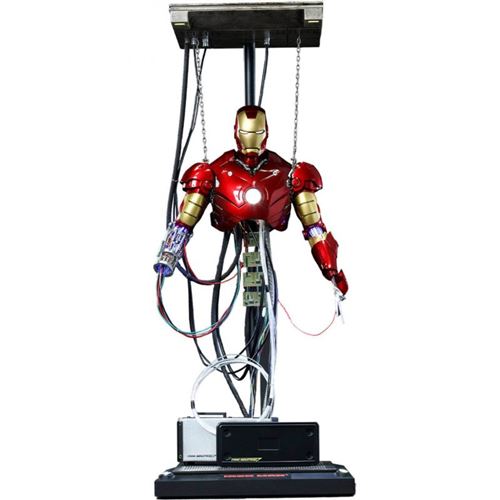 Figurine Hot Toys DS003 - Marvel Comics - Iron Man - Iron Man Mark 3 Construction Version