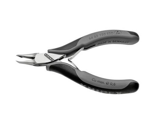 Knipex 64 62 120 ESD Electronics End-Cutting Nippers Oblique 120mm