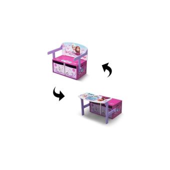La Reine Des Neiges Bureau Banc Enfant Convertible Avec