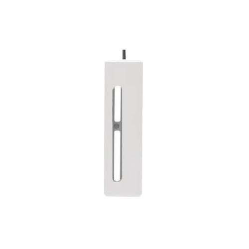 Ensemble de 2 pieds de lit LED + 2 pieds de lit standard - Blanc - H 23 cm