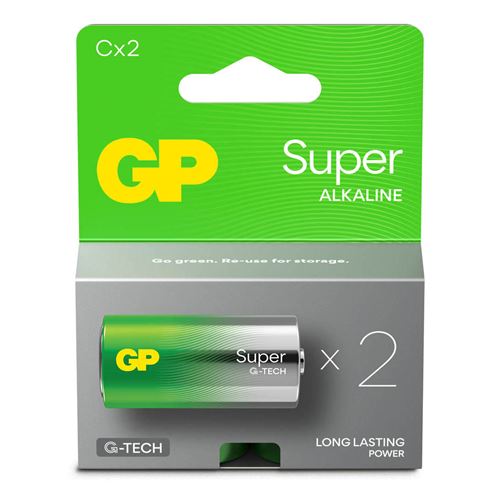 GP Batteries Super Pile LR14 (C) alcaline(s) 1.5 V