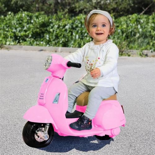 Scooter Vespa Rose miniature personnalisable