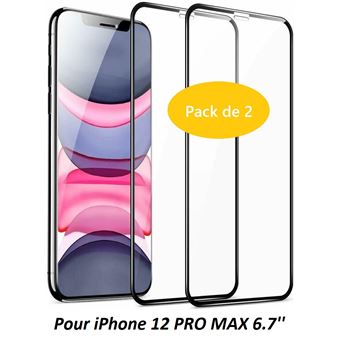 Protection écran Verre Trempé 9H Pour IPhone 12 Pro Max – Transparent, Ultra-résistant