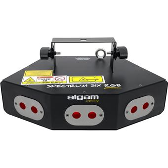 Algam Lighting Spectrum Six RGB - Laser 6 Faisceaux RGB Lasers polychromes - 1