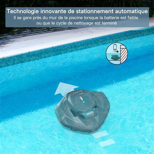 Robot de piscine sans fil AIPER Seagull Plus, jusqu'à 120m2