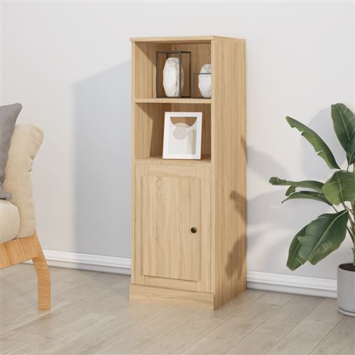 vidaXL - Buffet Haut - Chêne Sonoma - 36x35,5x103,5 cm - Image 3