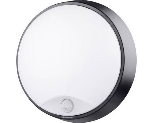 Applique LED extérieure avec détecteur de mouvement Megatron Bulka MT69040 10 W blanc neutre noir