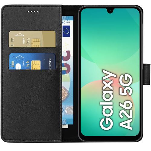 Coque Noire Gamer Pour Samsung Galaxy A26 5G - Neuf, TPU, Protection Et Style