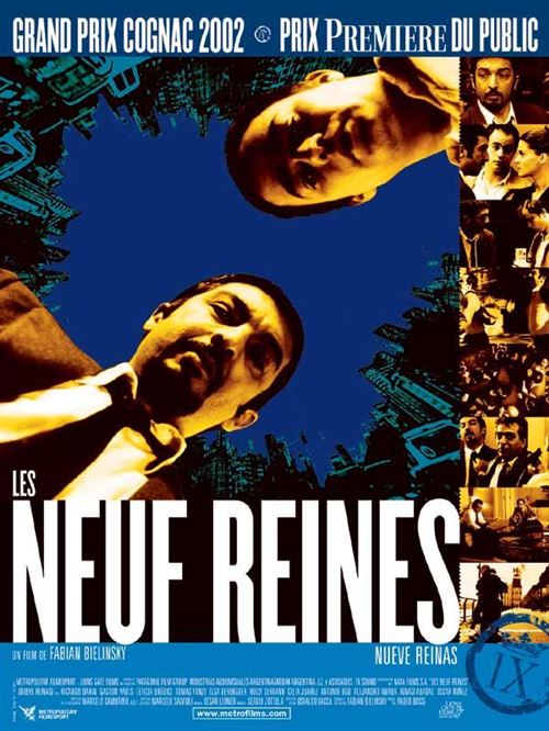 Les Neuf Reine (Nueve Reinas) - 2001 - Ricardo Darin, Leticia Bredice - 116x158cm - Affiche de cinéma originale pliée