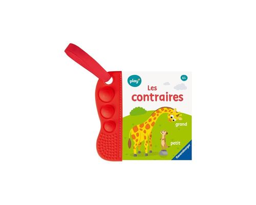 Ravensburger Play   Flip & Pop  Les Contraires  Livre  Premier Âge  Bébé