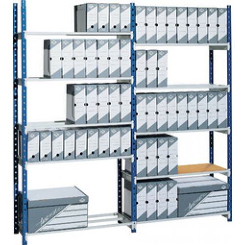 PAPERFLOW PAPERFLOW ETAGÈRE DE STOCKAGE RANG'ECO, ÉLÉMENT DE BASE NOIR