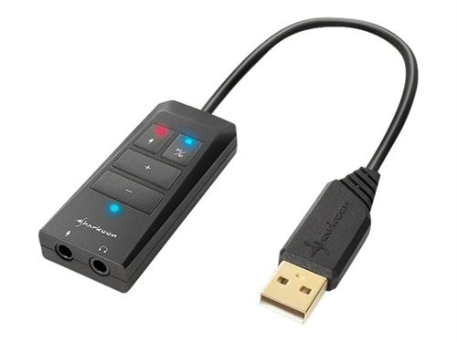 Sharkoon SB1 - Geluidskaart - USB - SSS1629