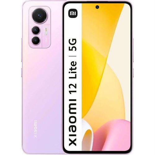Smartphone Xiaomi 12 Lite rose 8 RAM 8 Go stockage 128 Go