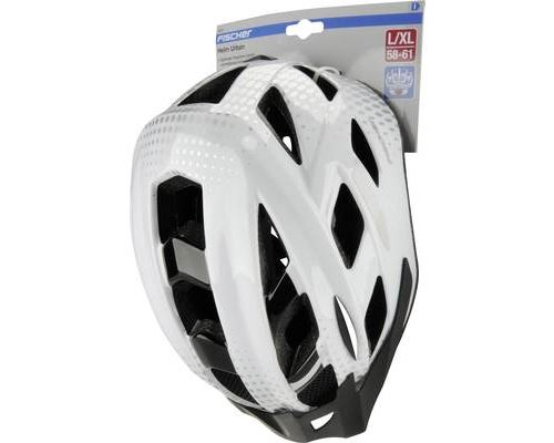 FAHRRAD Urban Lano L/XL Casque MTB blanc, noir Taille de confection=L