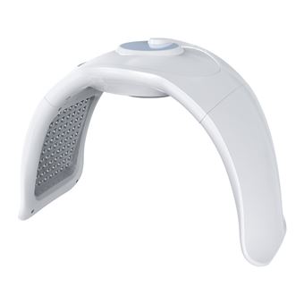 Masque de Luminothérapie LED 7 Couleurs avec Brumisation - Blanc - 1