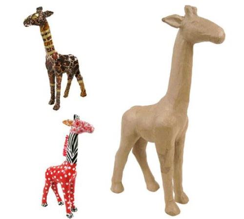 Girafe en papier maché 56 cm