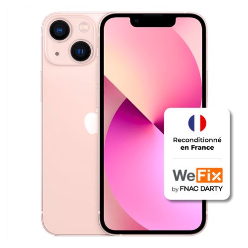 Apple iphone 13 - Grade B - 256GB - Rose Reconditionné en France par WeFix