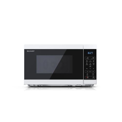 Sharp YC-MS02E-W micro-onde Noir, Blanc Micro-onde simple Comptoir 20 L 800 W